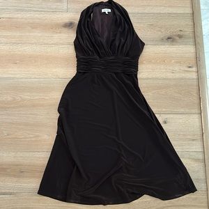 Jones Studio sleeveless tback midi dress